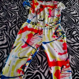 NY&CO COLORFUL Jumpsuit. Medium